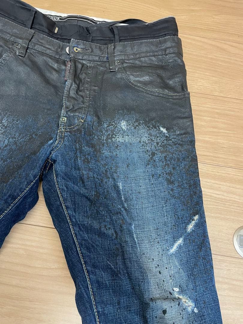 DSQUARED2 ディースクエアード S74FZ0015 ペンキ/クラッシ48