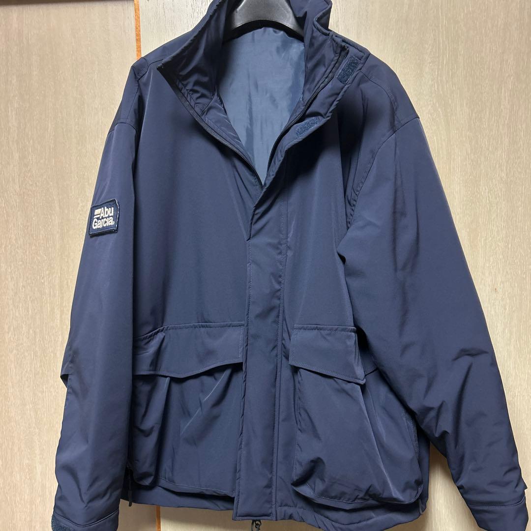 Abu Garcia ナイロンジャケット ネイビー