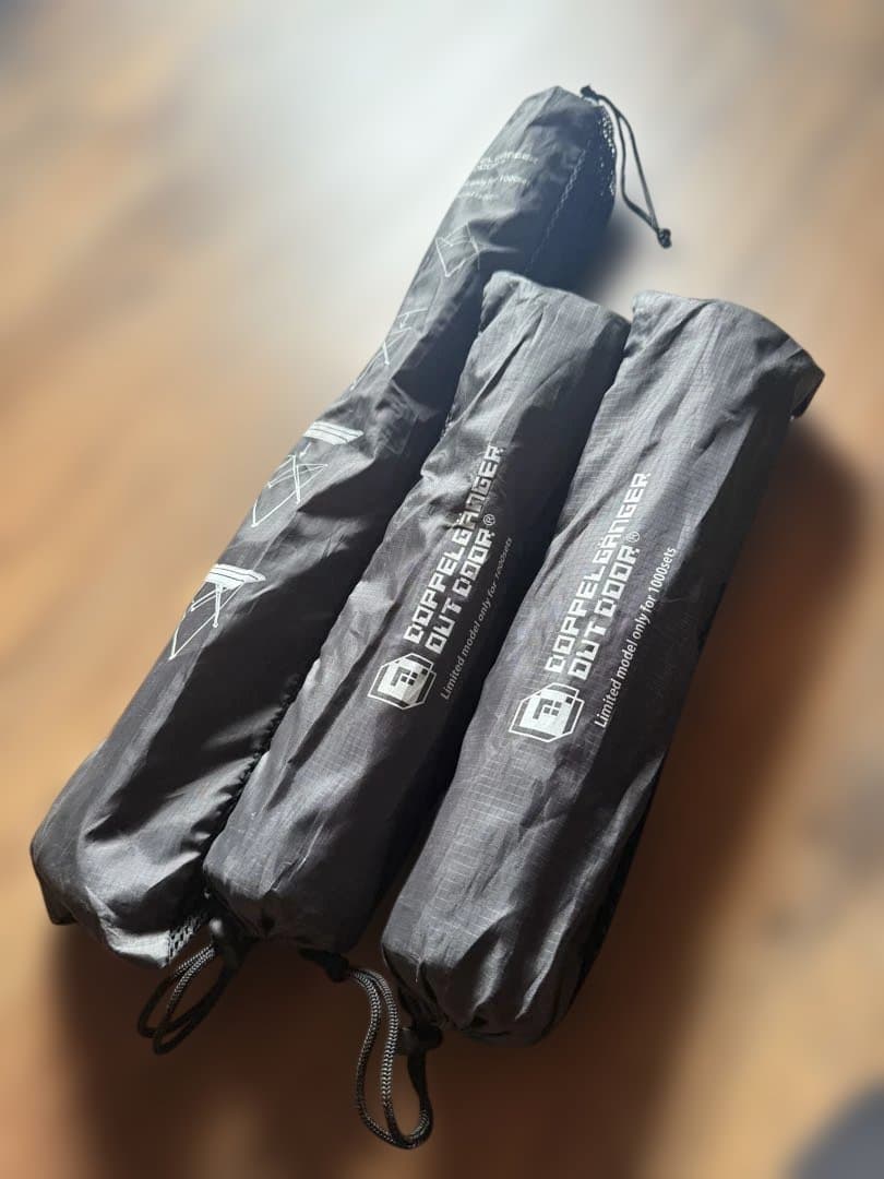 ドッペルギャンガー　限定1000セット　折りたたみテーブルチェア2脚　美品