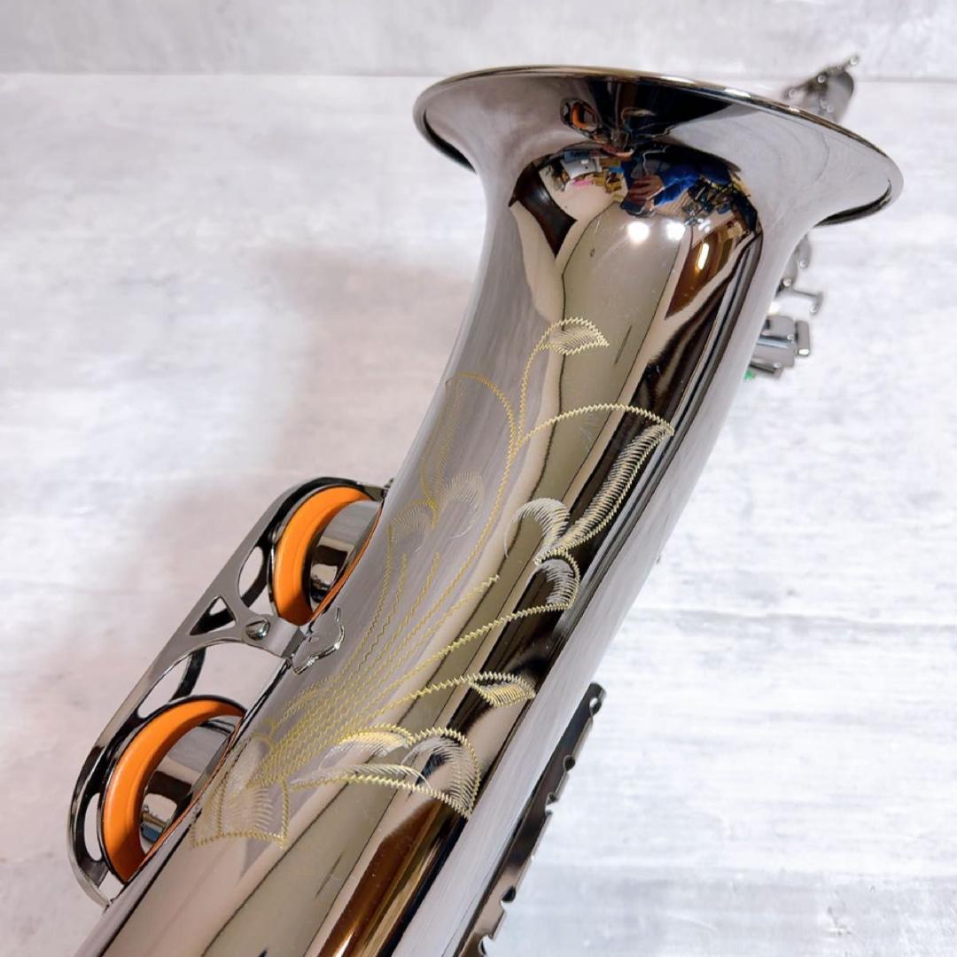 専用ほぼ未使用! ANFREE アンフリー テナーサックス 管楽器 シルバー