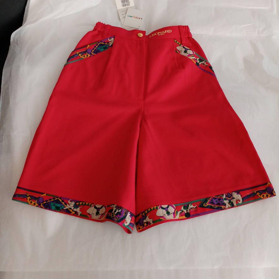LEONARD レオナール スポーツ☆キュロット☆タグ付き新品未使用