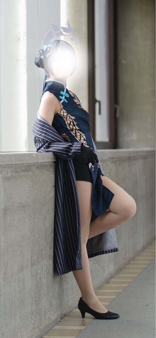 ブルーアーカイブ ブルアカ 竜華キサキ コスプレ ヘイロー ウィッグ 靴 武器