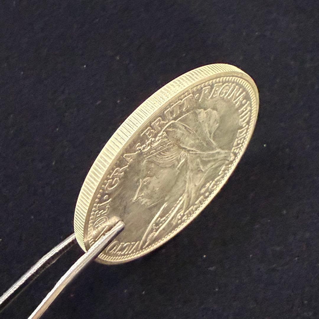 銀貨保証 イギリス ヴィクトリア女王 1887年 聖ジョージ 硬貨 古銭