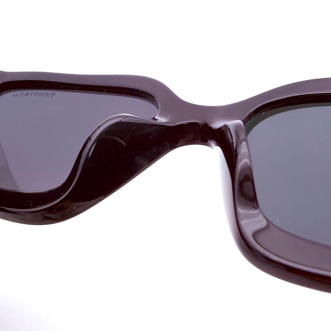 【美品】Tiffany ティファニー　ハードウェア　スクエア　サングラス　Y2K