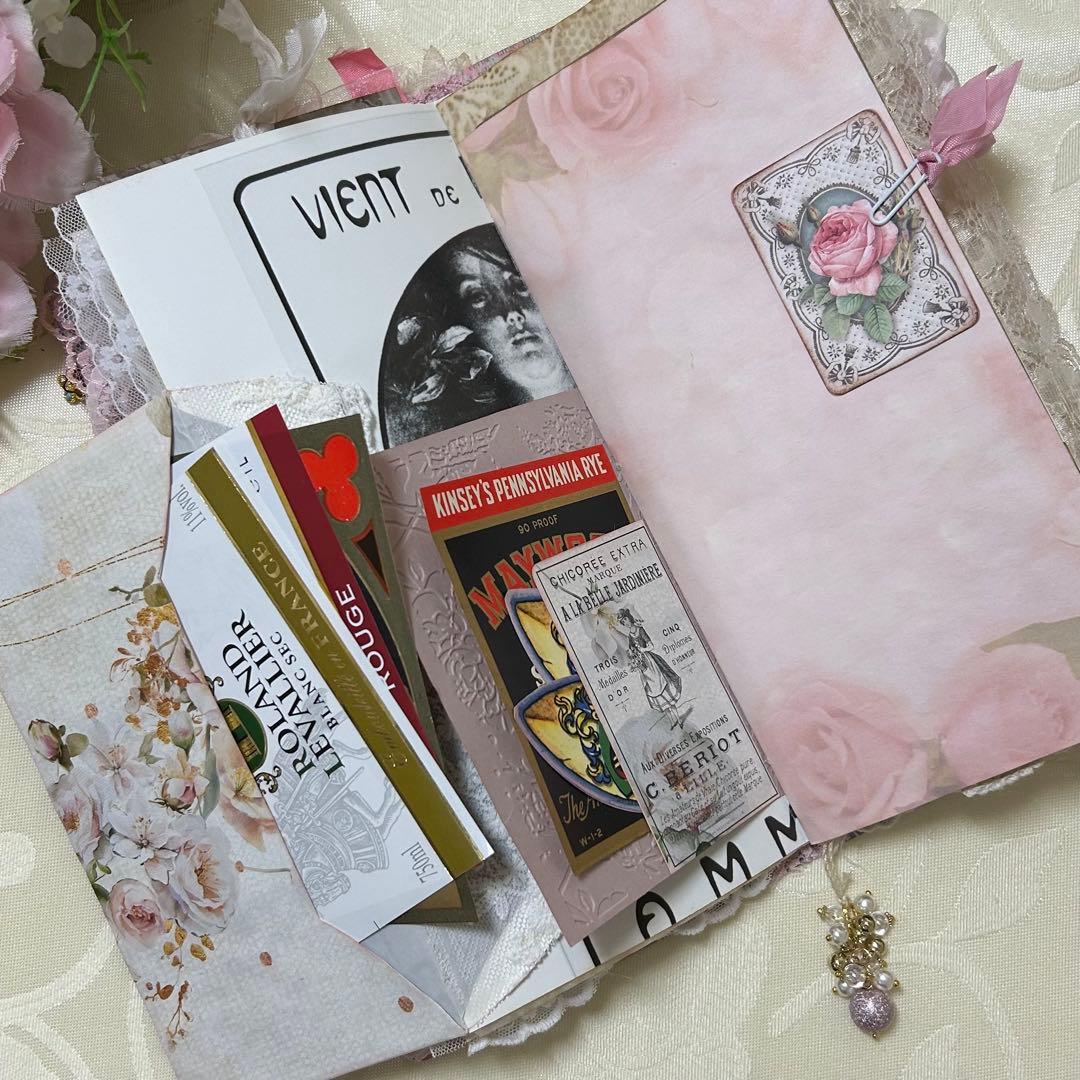 薔薇とレースのジャンクジャーナル・雑記帳　ミュシャに魅せられて…