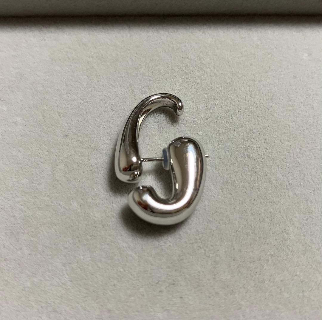 値下げ　ete エテ　フローピアス　S シルバー