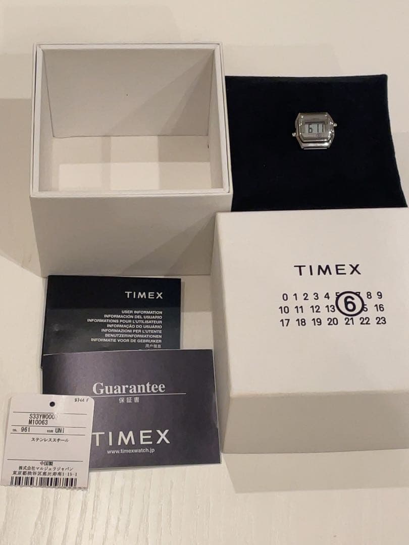 時計 TIMEX MM6 Maison Margiela Ring Watch SM