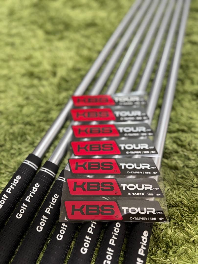 KBS シャフト　C-TAPER 125 S+ (7本セット)