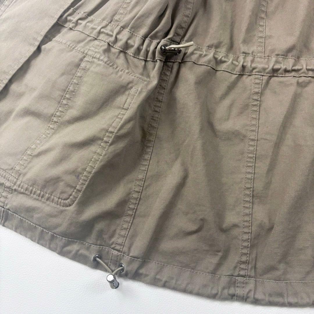 バーバリー ロンドン コットン リネン スタンドカラー ジャケット ライトコート