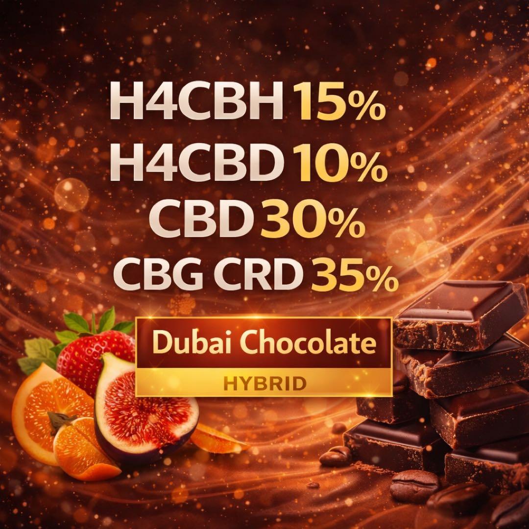 ひろしH4CBH 15% Dubaichocolate 2本
