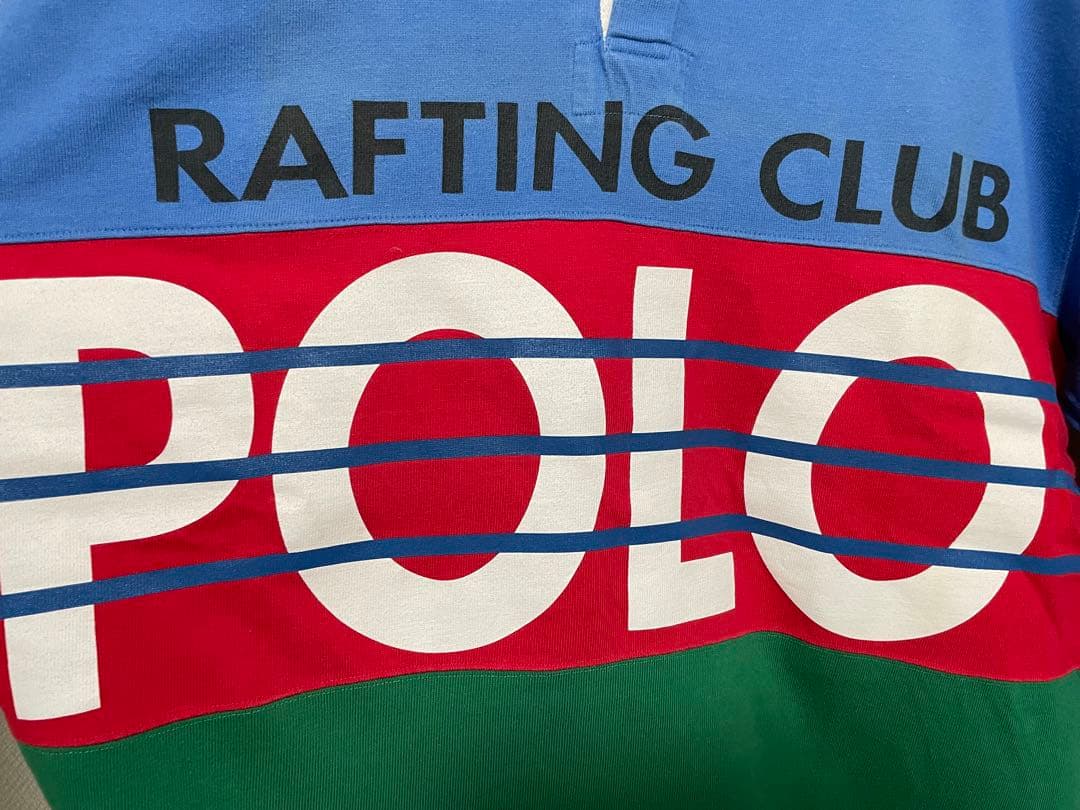 polo 1992 RAFTING CLUB ラガーシャツ オリジナル XL