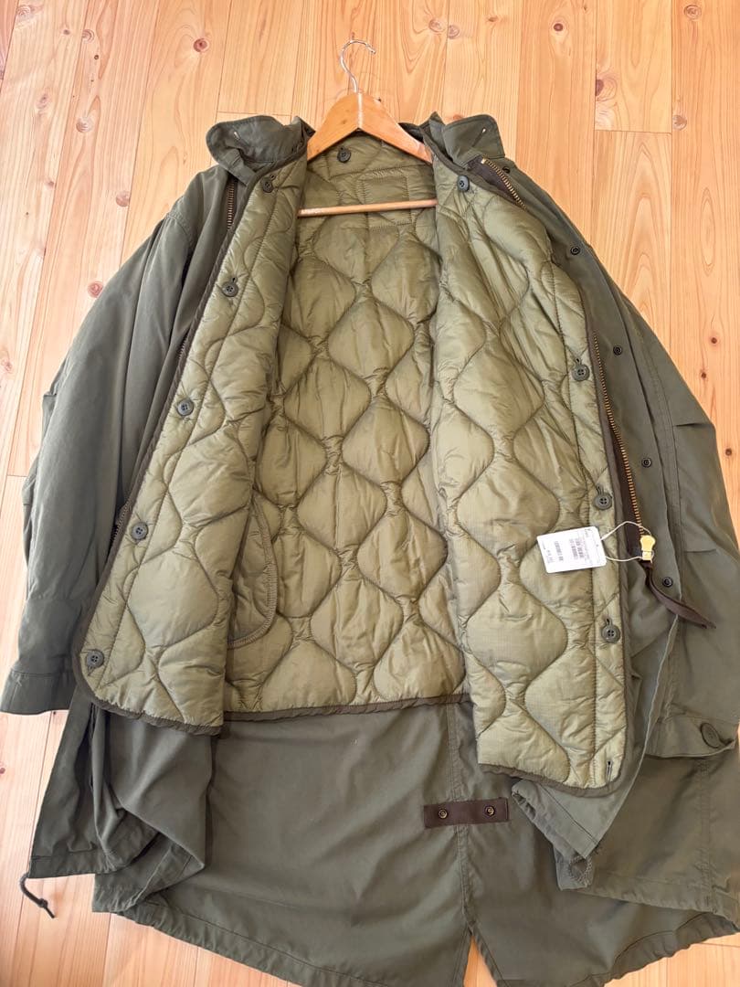 FREAKS STORE M-65 モッズコート ライナー付き ロング丈中綿M