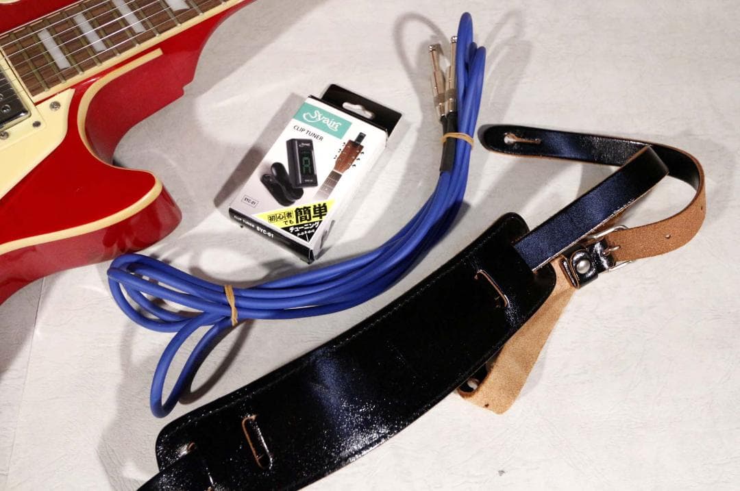 ■おすすめ■K-garage■レスポールタイプ エレキギター■チューナー他付属