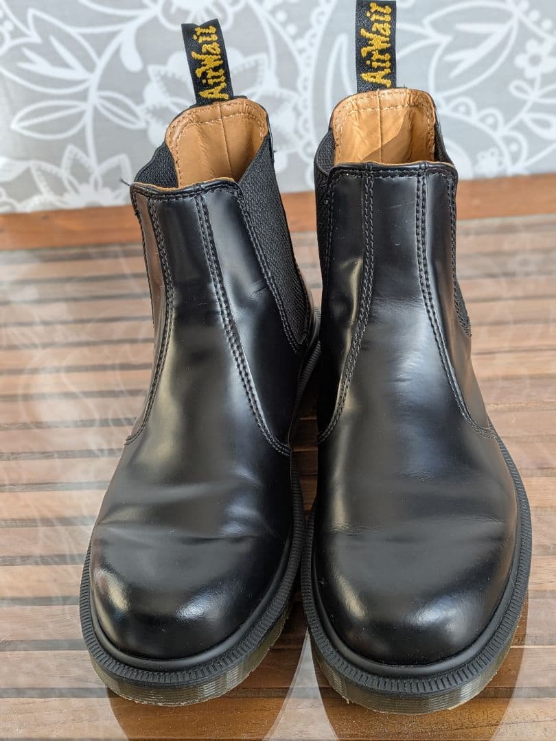 ドクターマーチン　チェルシーブーツ　サイドゴアブーツ