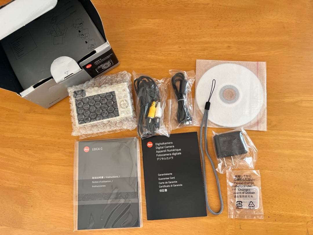 【未使用品】LEICA ライカ C (Typ112)ライトゴールド