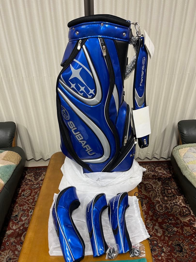 骨董品？SUBARU非売品ゴルフバッグ キャディバッグ