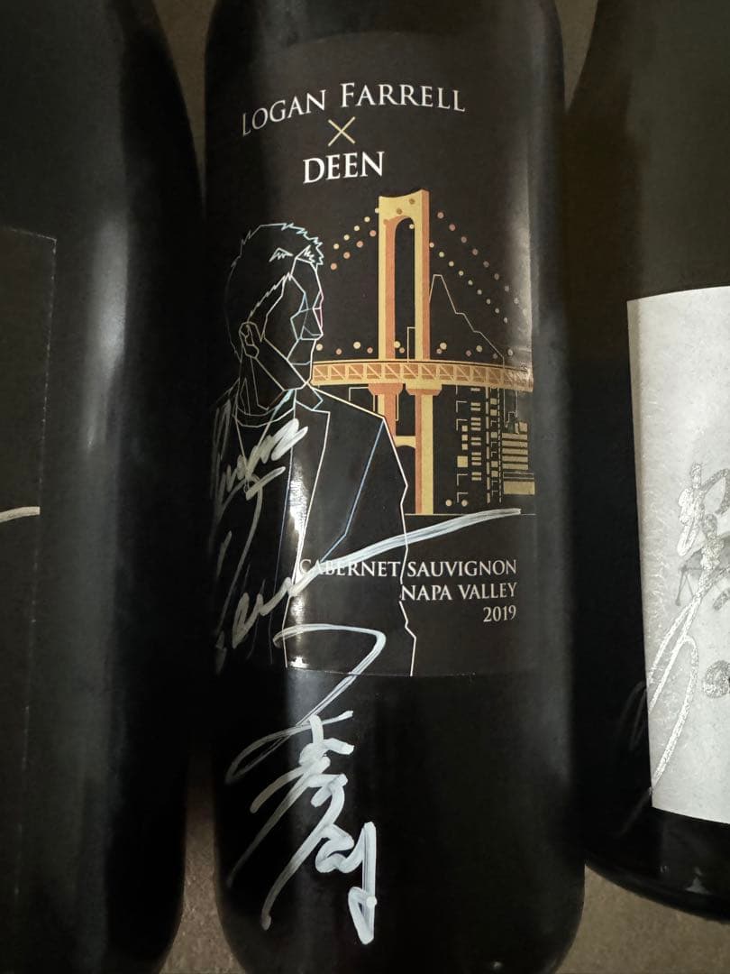 DEEN 池森秀一プロデュースワイン7本　直筆サイン入り/ライブグッズ　池森そば