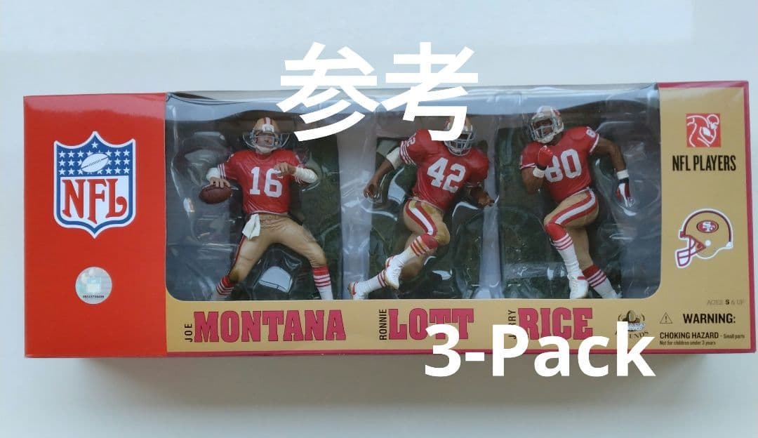 チ*マ様 マクファーレンNFL 2パック/Jライス&Dサンダース フィギュア