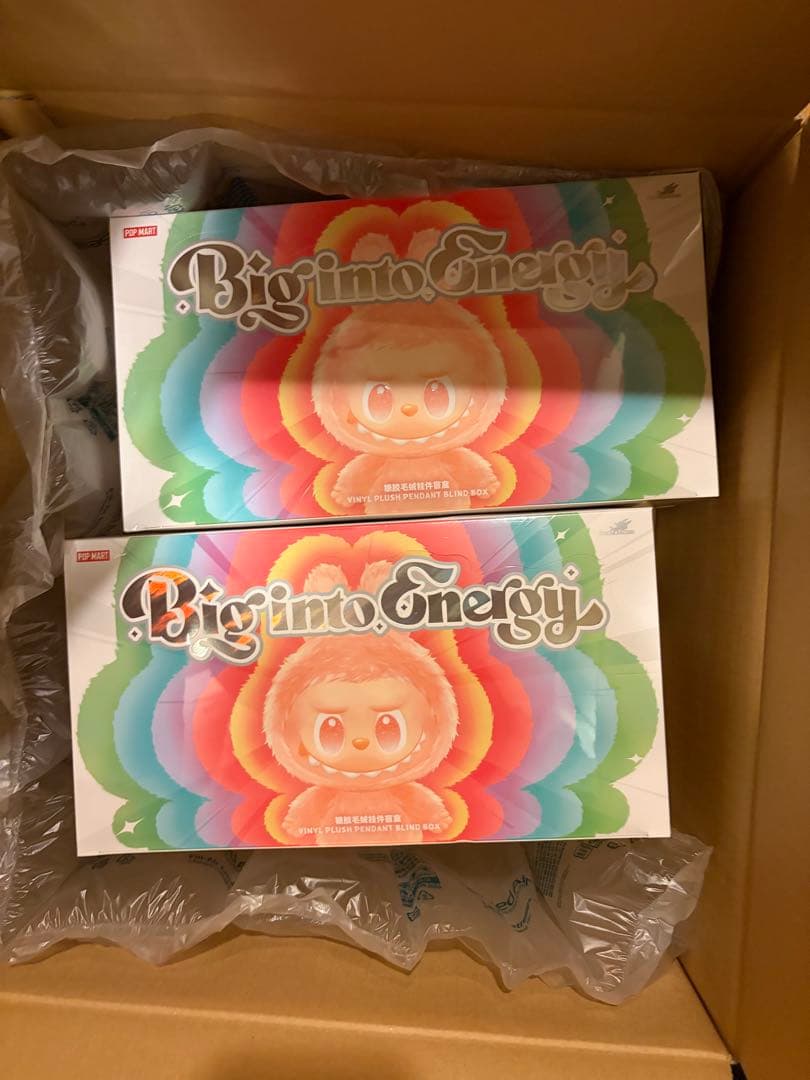 labubu Big into Energy BOXシュリンクX2 ラブブ