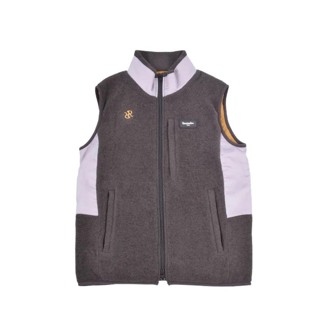 レザレクション ダークグレー フリースベスト レディース