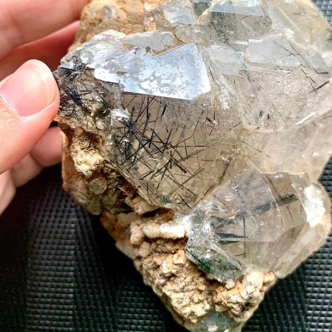 今だけ価格/シン・ザギマウンテンクォーツ40/黒針入り/巨大結晶/マルチポイント