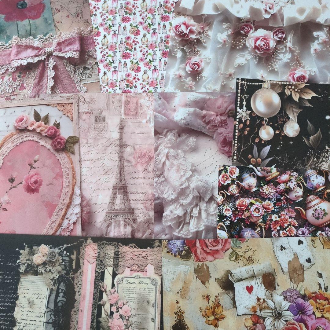 デザインペーパー︎︎‪✰４０枚 全部違うデザイン✰おすそ分け