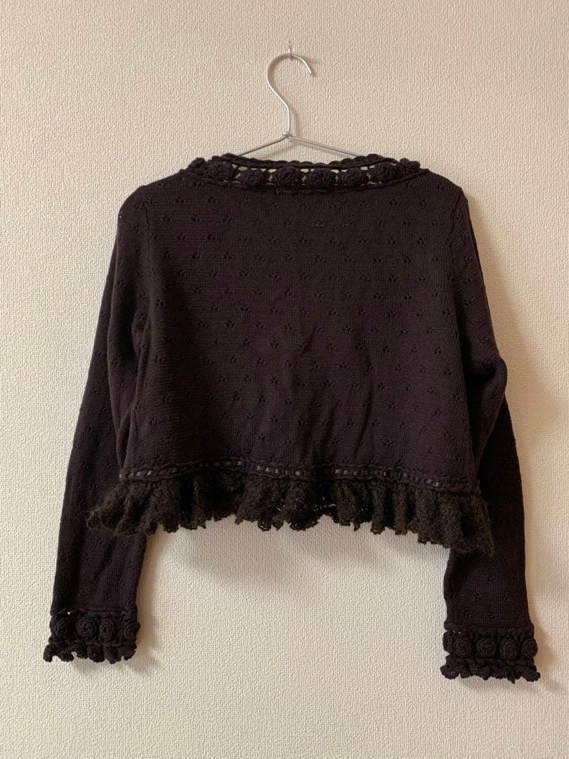 ピンクハウス　ショート丈カーディガン