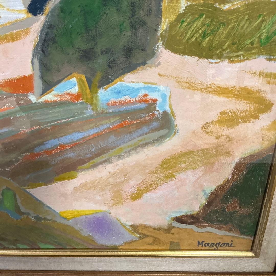 デニーズマルゴーニ　絵画　油彩　真作