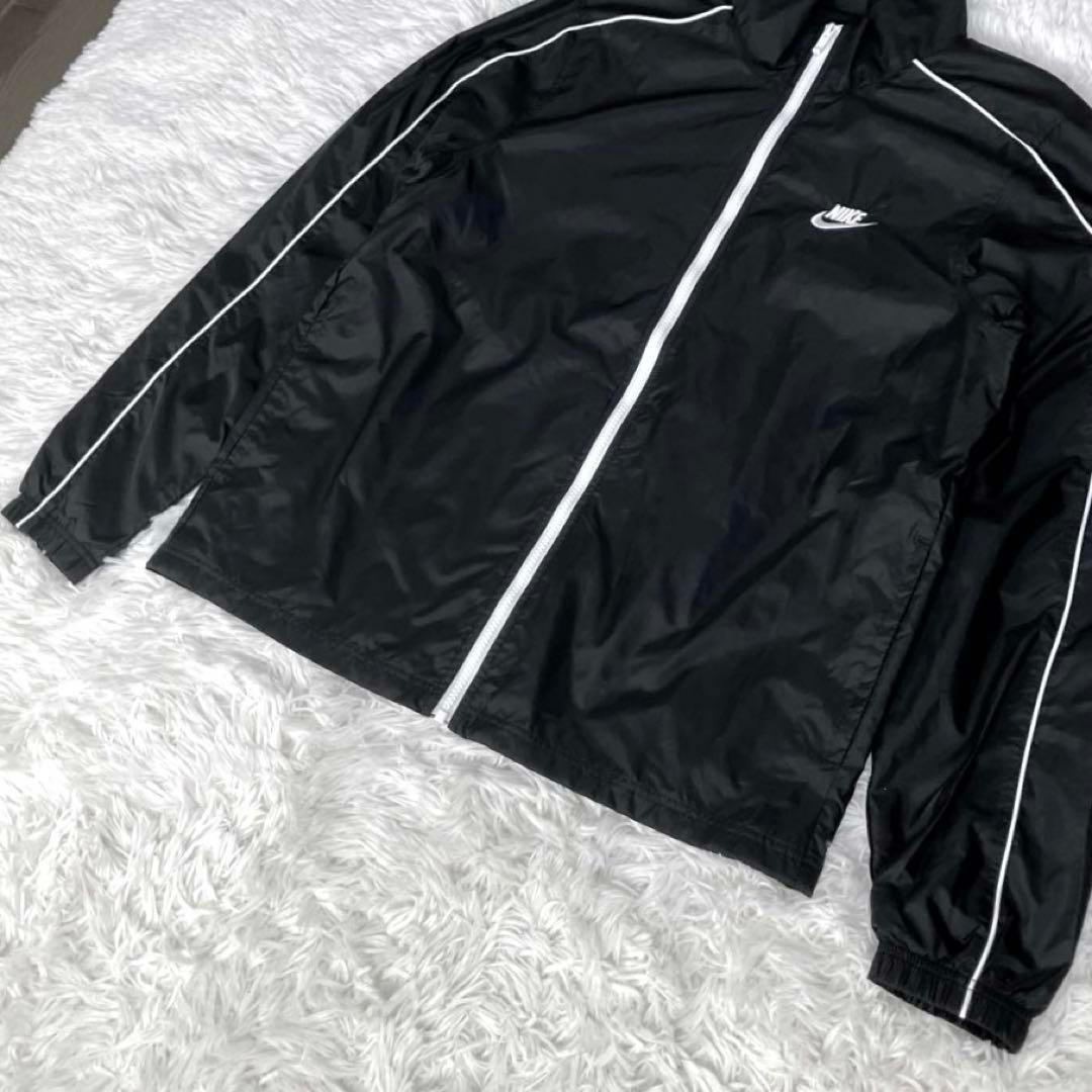 ✨ナイキ セットアップ ナイロン トラックスーツ ジャージ ウーブン ブラック