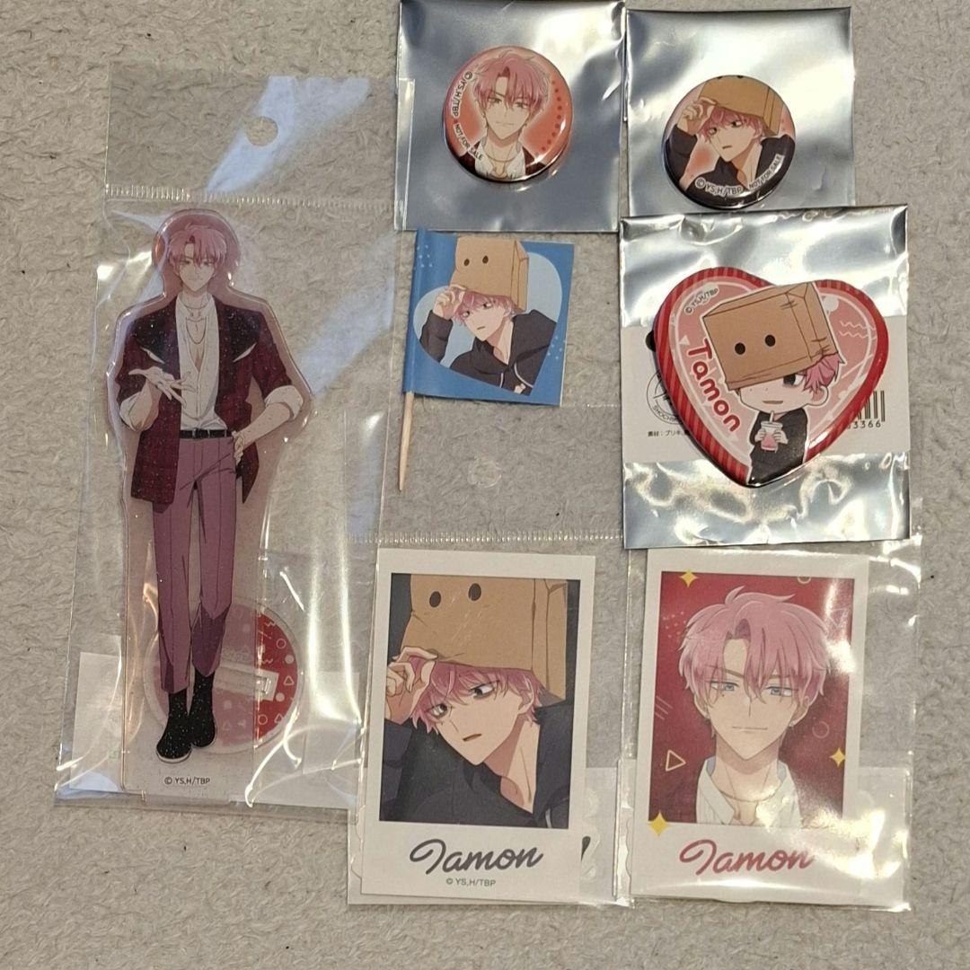 多聞くん今どっち カフェ 福原多聞 アクスタ ステッカー 缶バッジ セット