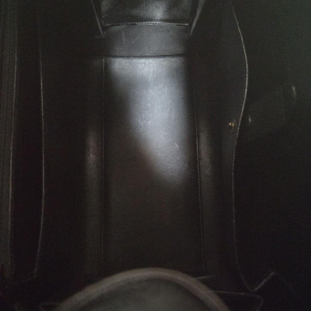 極美品 MORABITO オルセー チャーム 南京錠 ネイビー ハンドバッグ