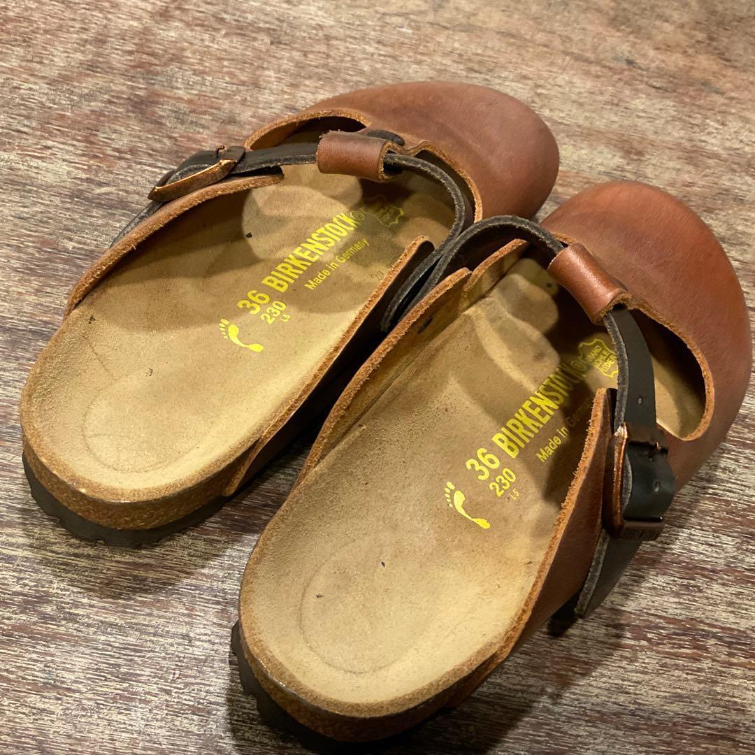 レア！ビルケンシュトック ベルン Bern 本革 レディース 36 ナロー