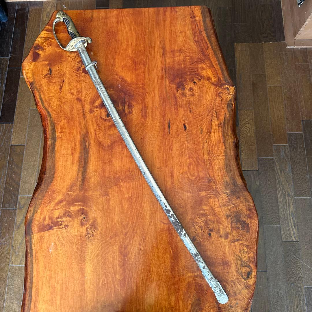 大日本帝国　儀礼刀 当時物旧日本軍 陸軍 指揮刀 装飾的な直刃の刀