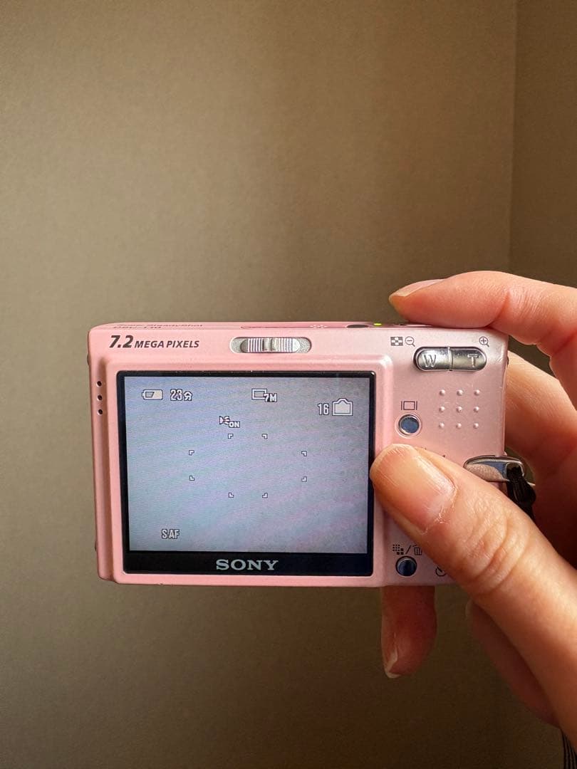 【中古】SONY Cyber-Shot(サイバーショット) DSC-T10ピンク