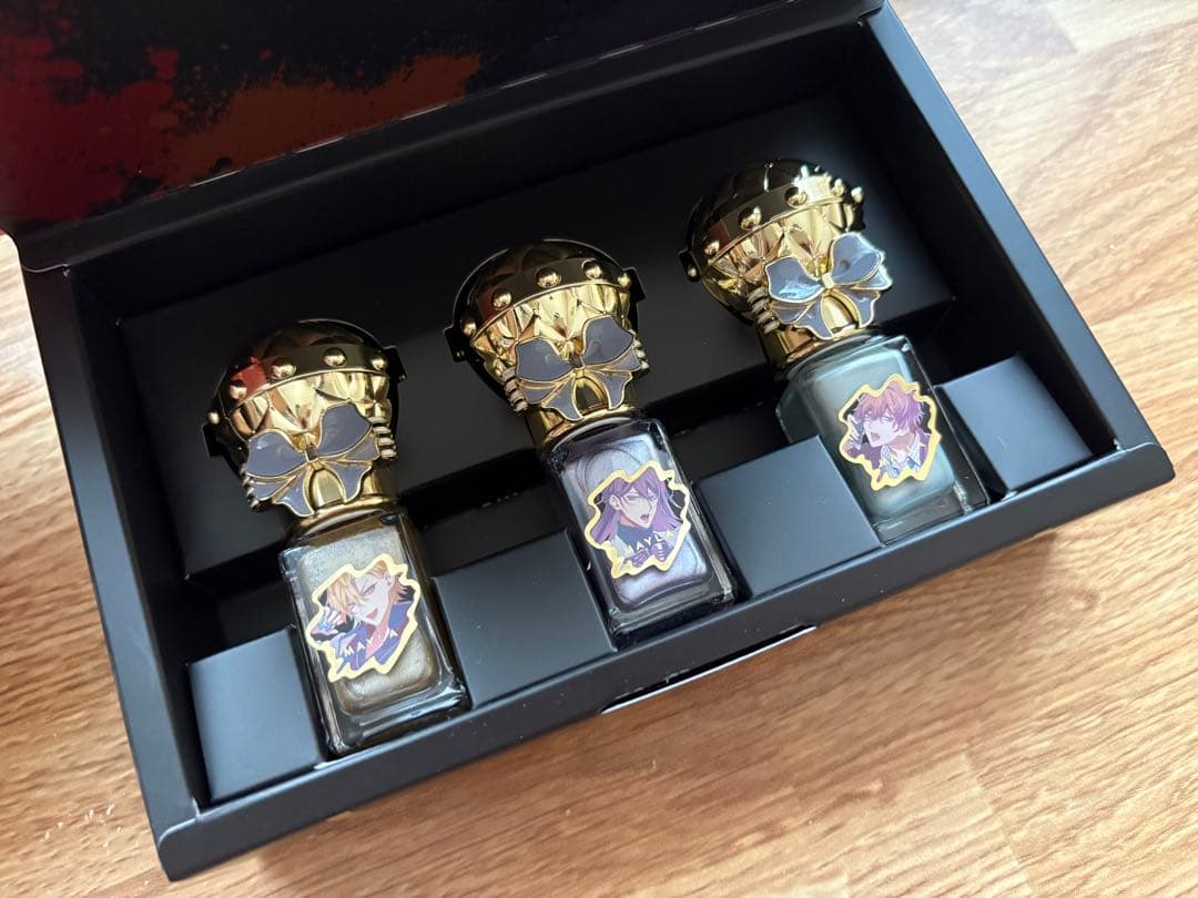 ヒプマイ ヒプノシスマイク コラボ ネイルポリッシュ 麻天狼 3本セット