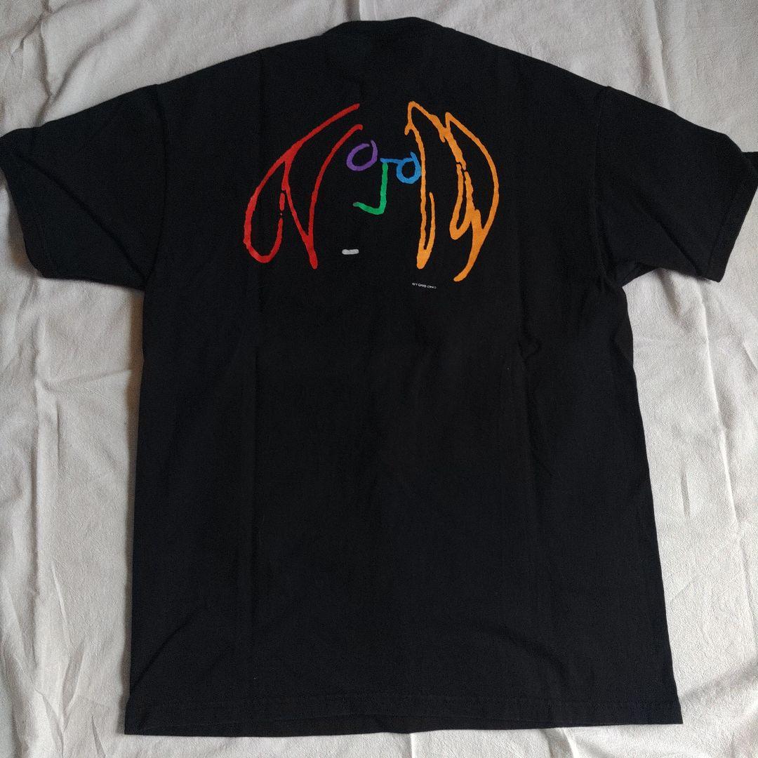 ジョン・レノン Tシャツ オノ・ヨーコ black Mサイズ