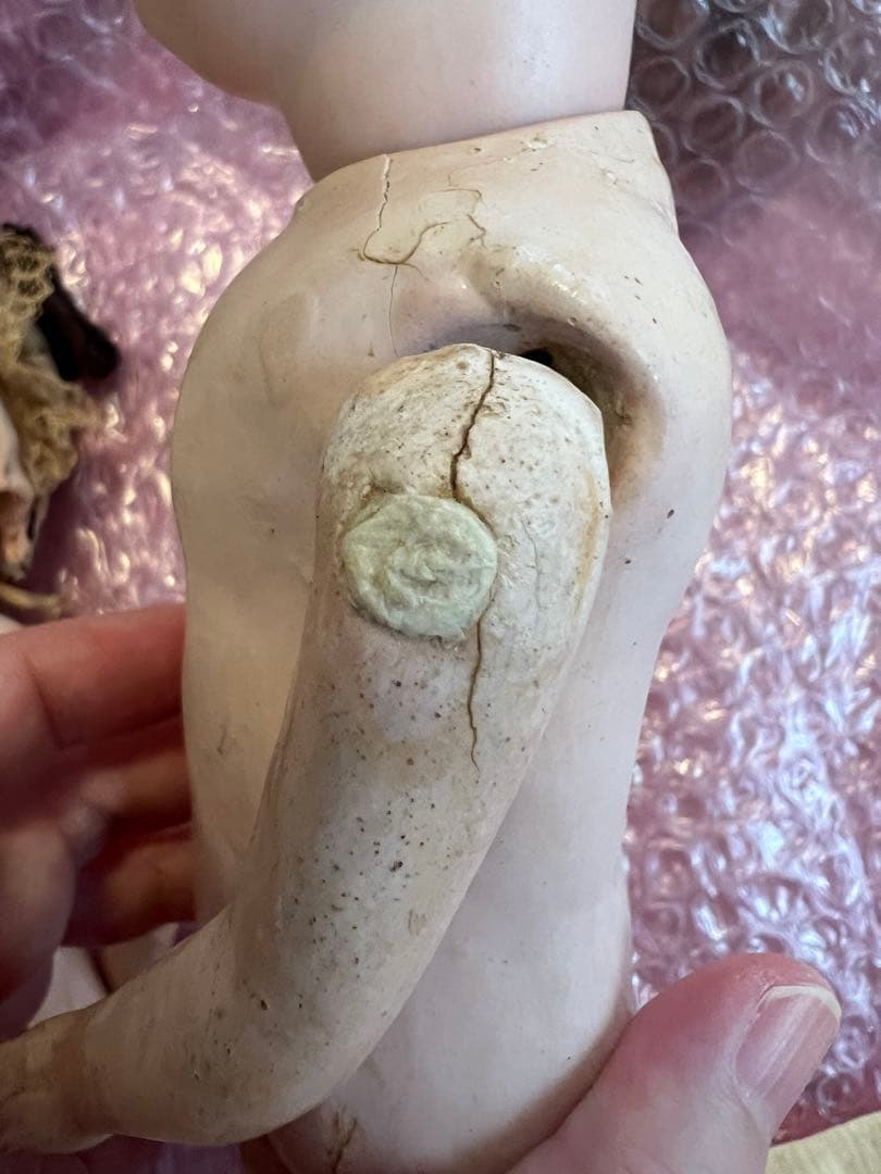 【アンティーク】ドイツ製ビスクドールアーモンドマルセル1894ペア