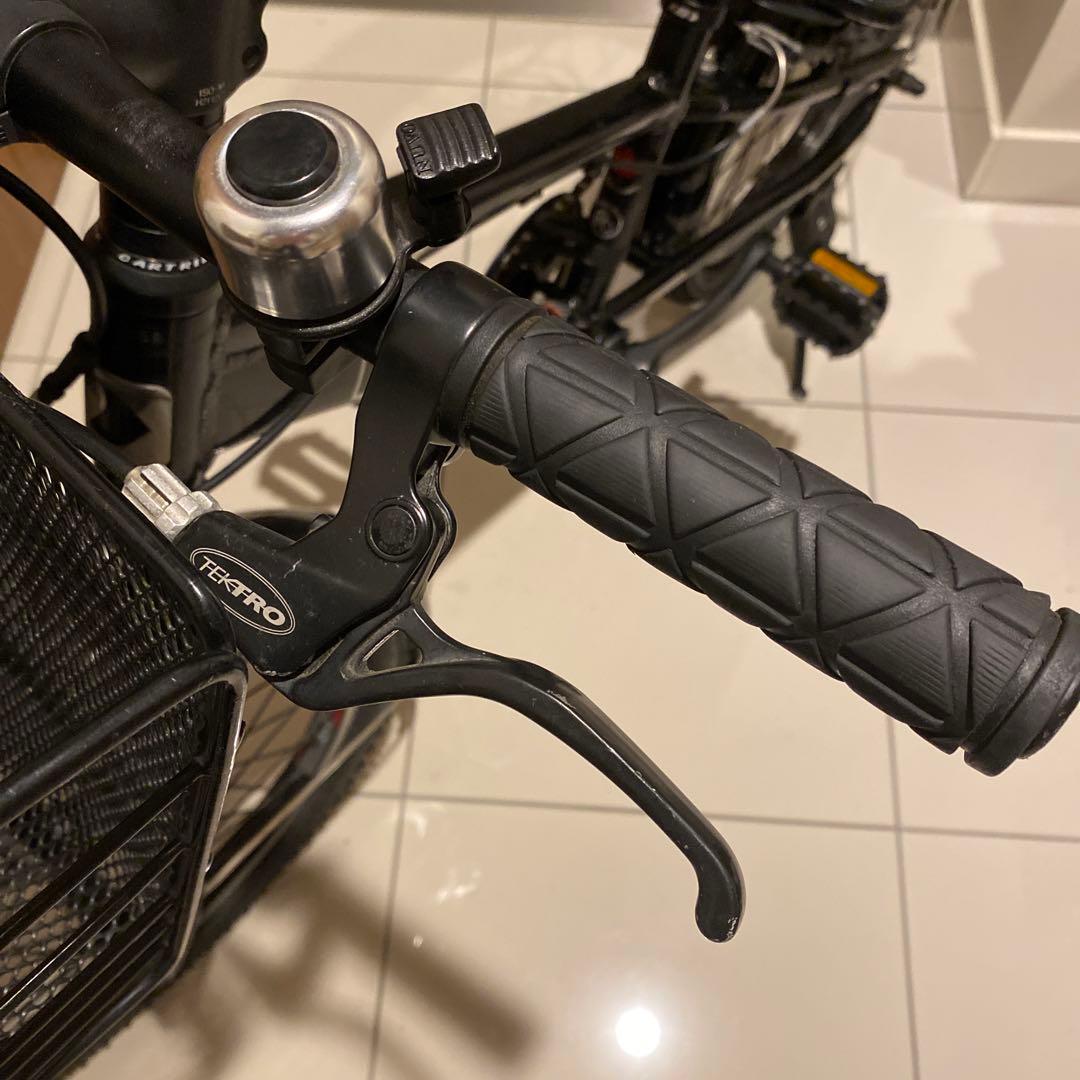 【送料込・匿名配送】ルイガノ J20 20インチ　前カゴ、泥除け、鍵付き