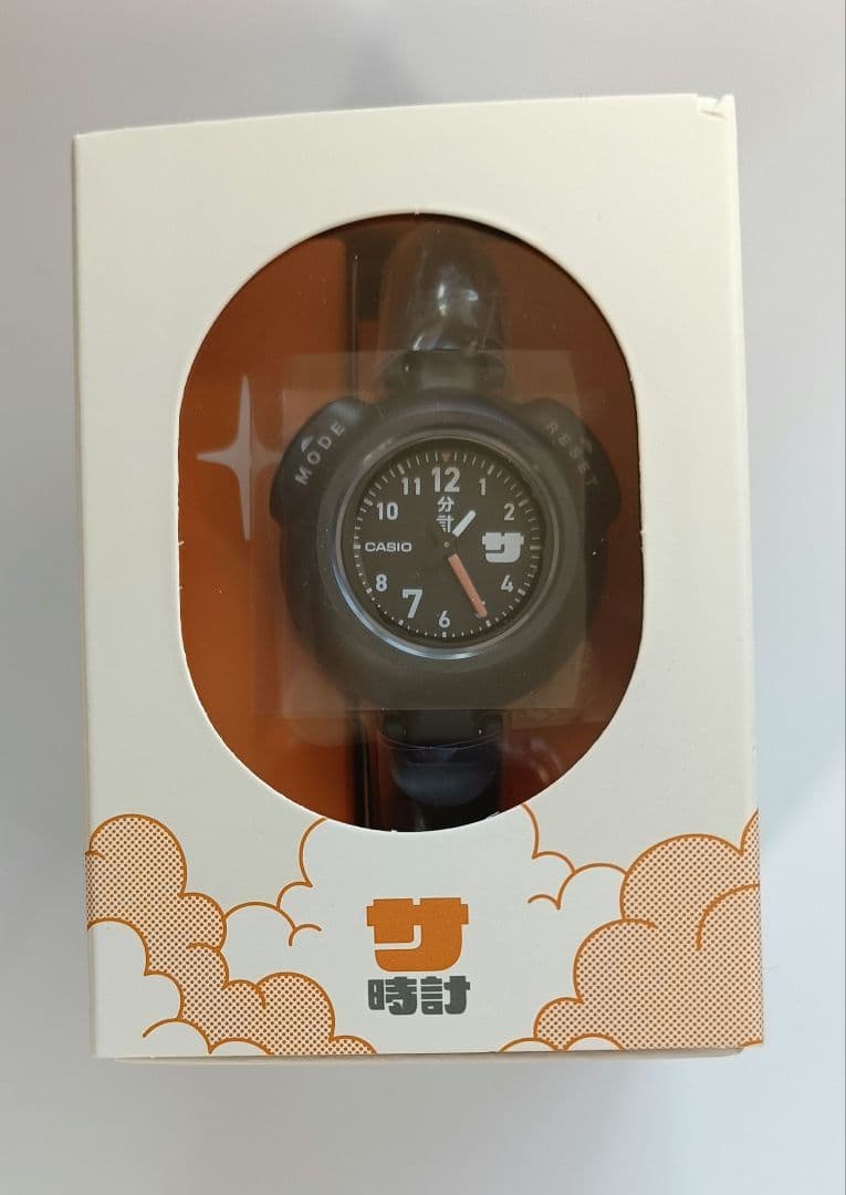 [カシオ] サ時計 SAN-100H-1BJR ブラック