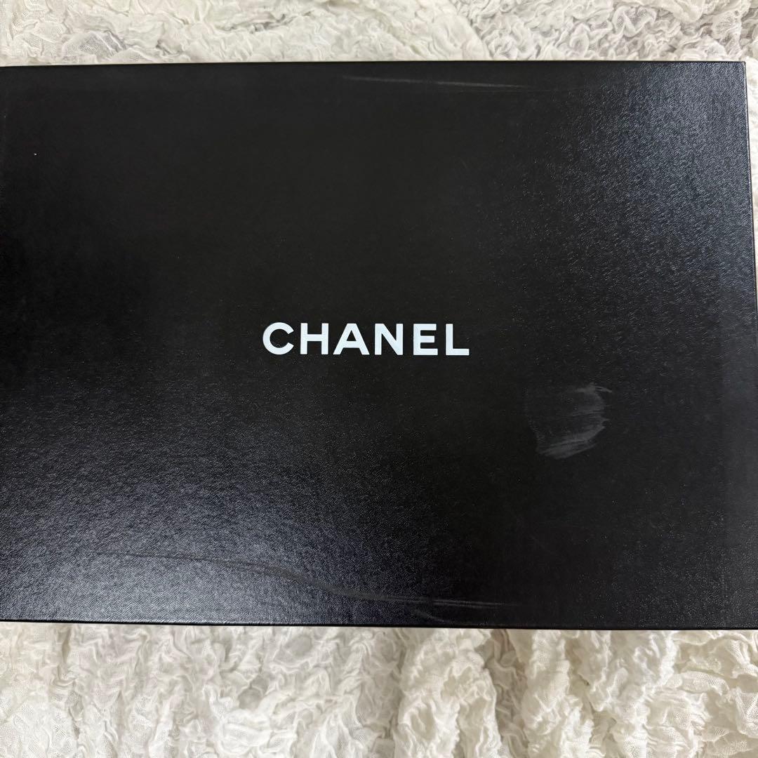 シャネル 長靴 カメリア レインブーツ 39