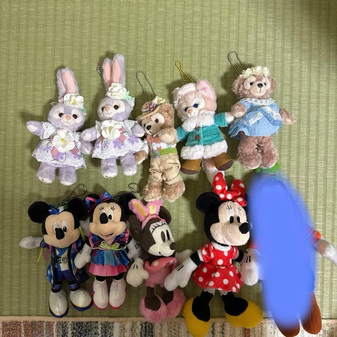 ミッキー・ミニー・ダッフィー ぬいぐるみセット