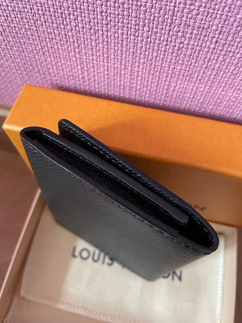 ルイヴィトン　名刺入れ　タイガ　ブラック　カードケース　※付属品有