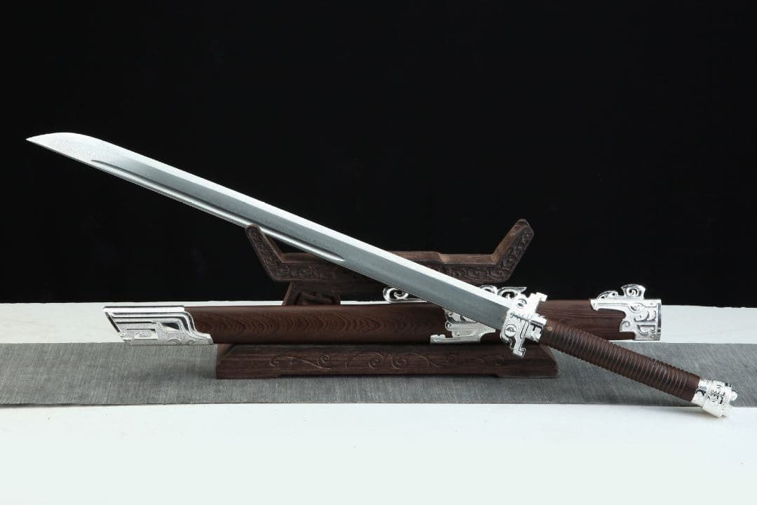 1059-武具 刀装具 日本刀　模造刀 居合刀 武士道 武蔵 鑑賞用 手鍛造打