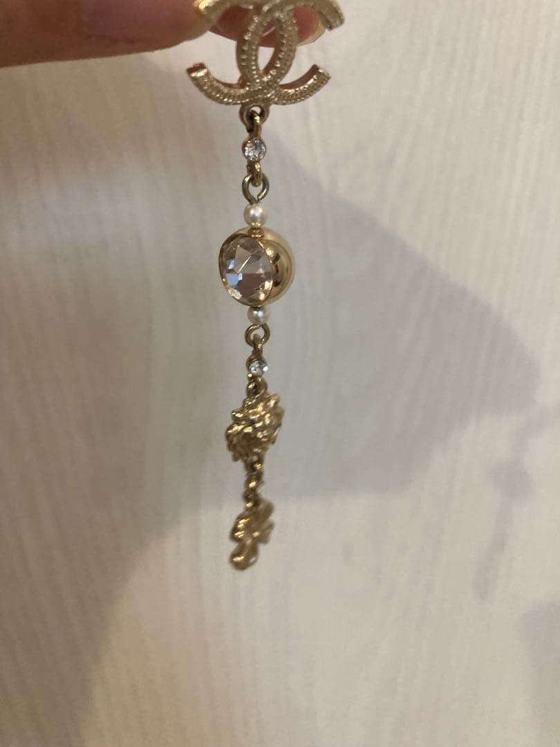 シャネル　ロングピアス　片耳　正規品