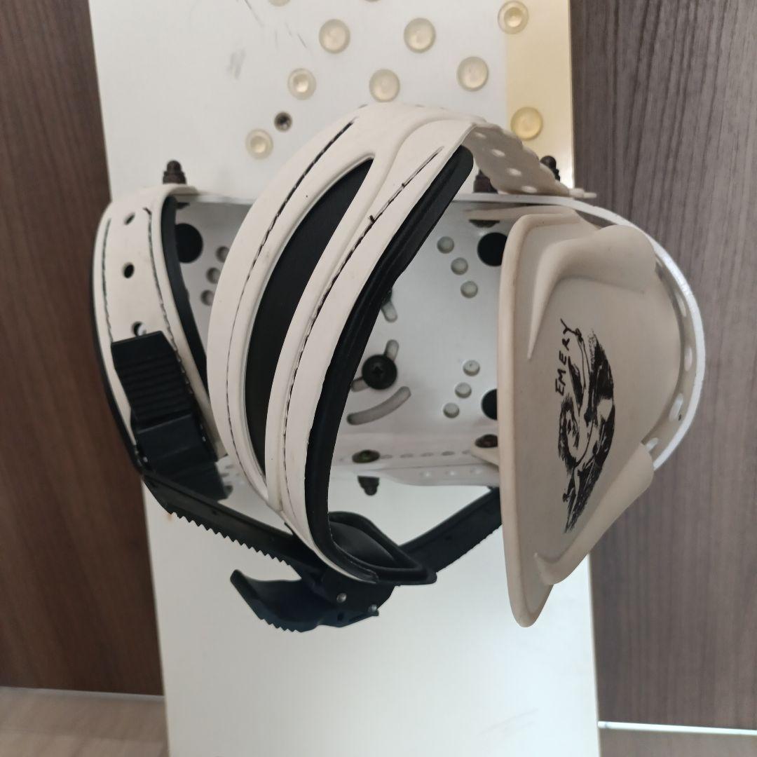 LOCOBANANA スノーボードビンーティング optronホワイト134cm