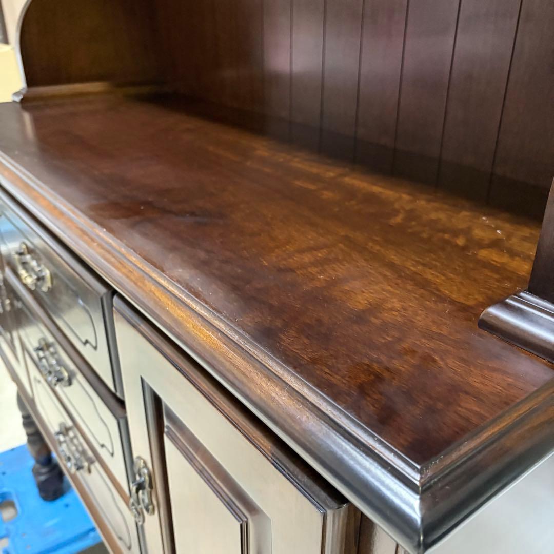 【福岡】【美品】カリモク karimoku 飾り棚 アンティーク ヴィンテージ