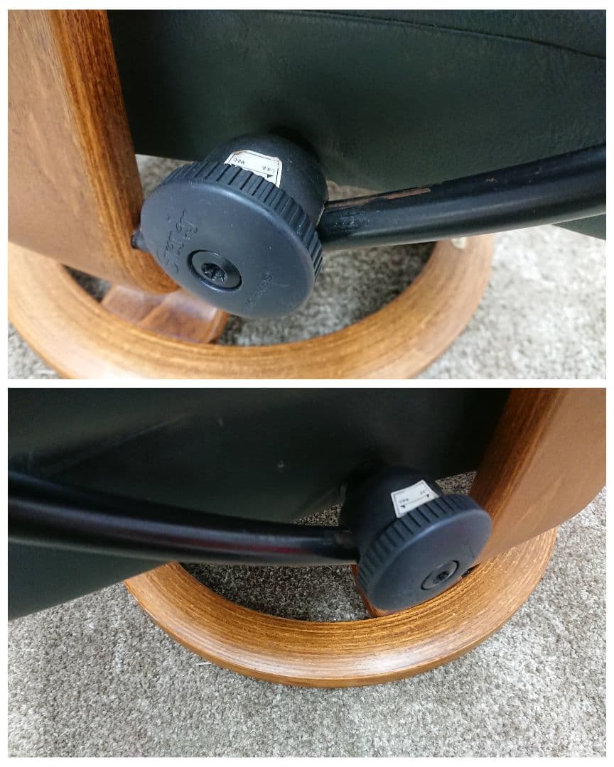 エコーネス コンサル ストレスレスチェア リクライニングソファ 回転