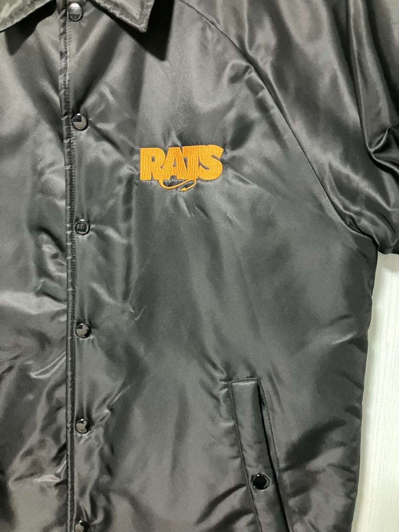 RATS ボアコーチジャケット 黒　sサイズ