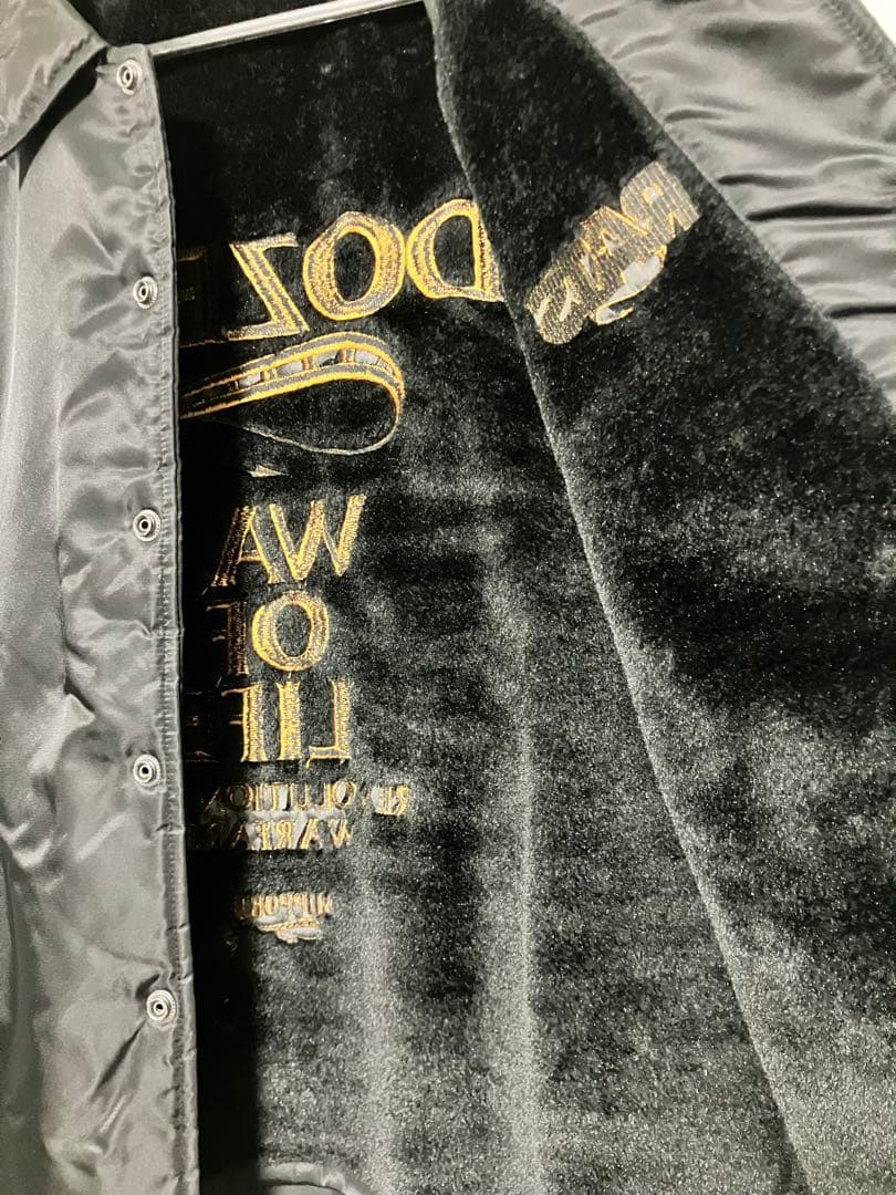 RATS ボアコーチジャケット 黒　sサイズ