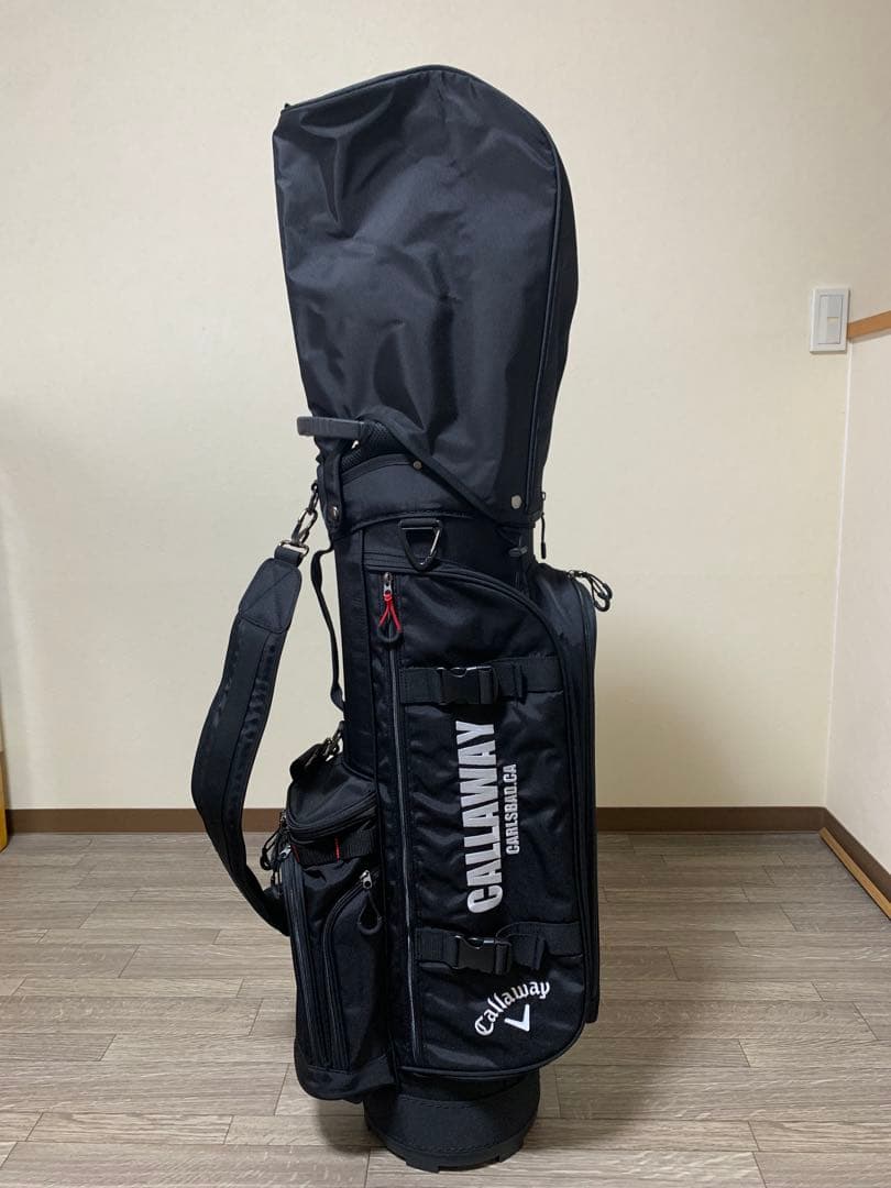 Callaway キャロウェイ　大収納力のキャディバッグ　自立式　ブラック